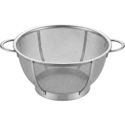 Xaora Footed Fine-Mesh Draining Colander 28 cm Stainless Steel - Product view