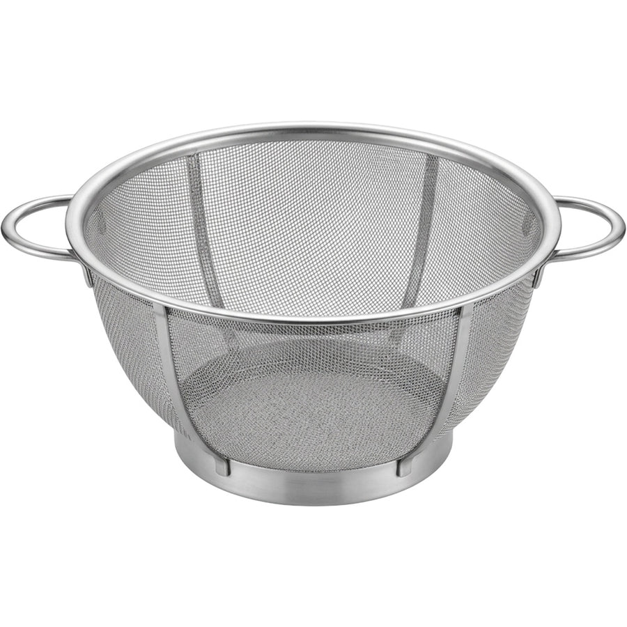 Xaora Footed Fine-Mesh Draining Colander 28 cm Stainless Steel